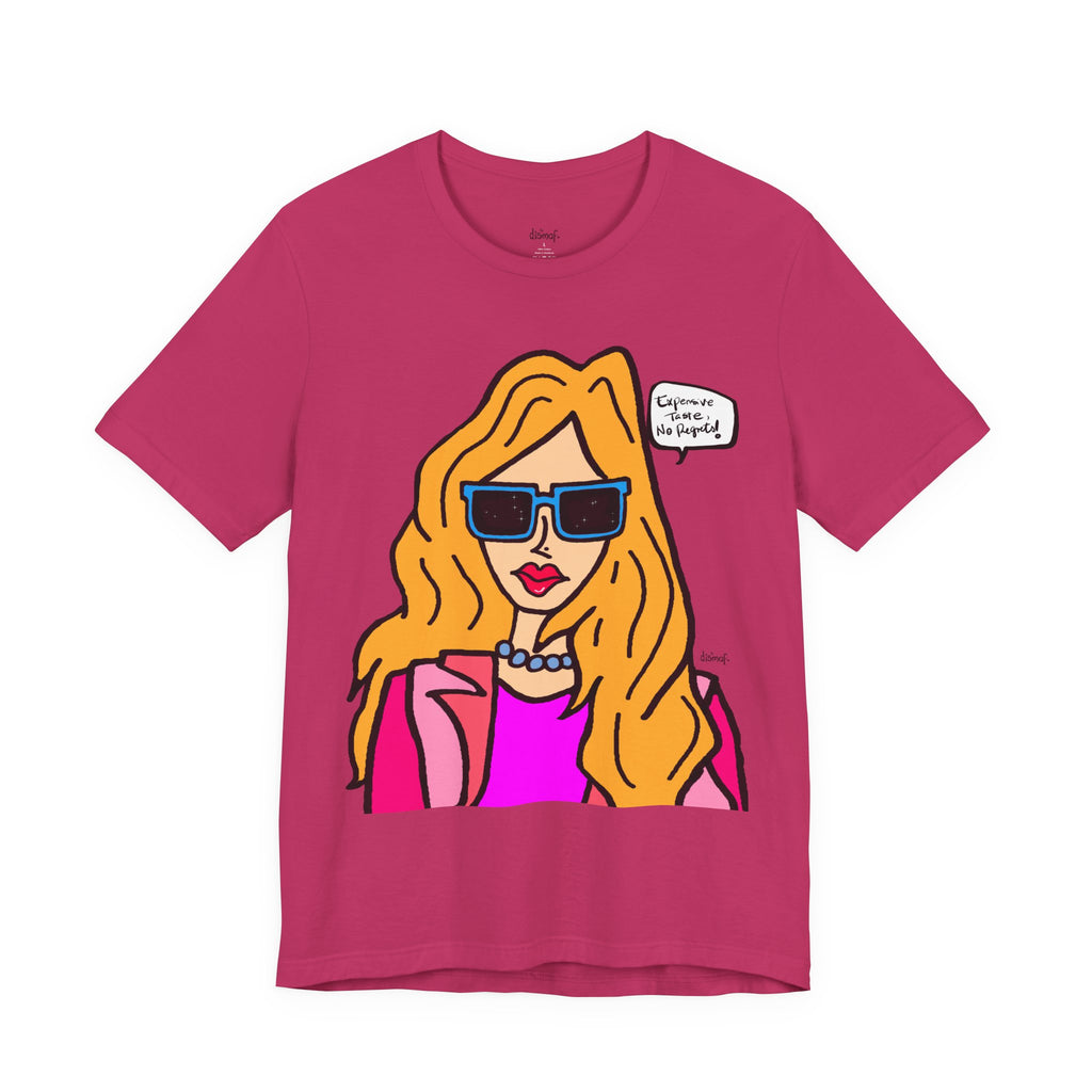 Blonde Woman with Sunglasses T-Shirt | Pop Art Illustration