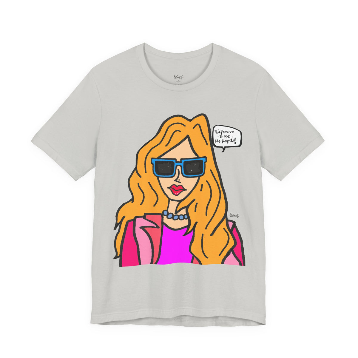Blonde Woman with Sunglasses T-Shirt | Pop Art Illustration