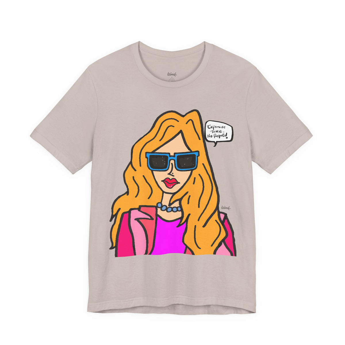 Blonde Woman with Sunglasses T-Shirt | Pop Art Illustration