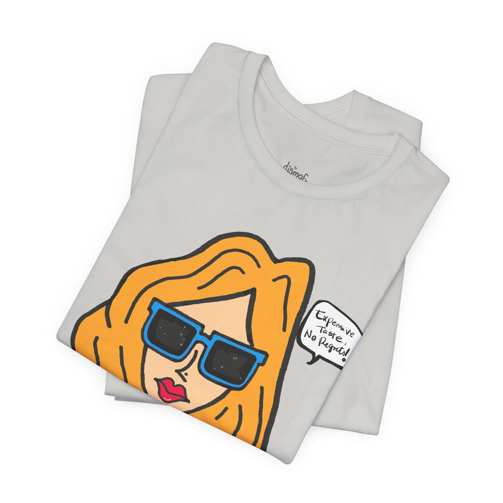 Blonde Woman with Sunglasses T-Shirt | Pop Art Illustration
