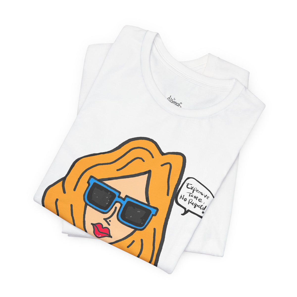 Blonde Woman with Sunglasses T-Shirt | Pop Art Illustration