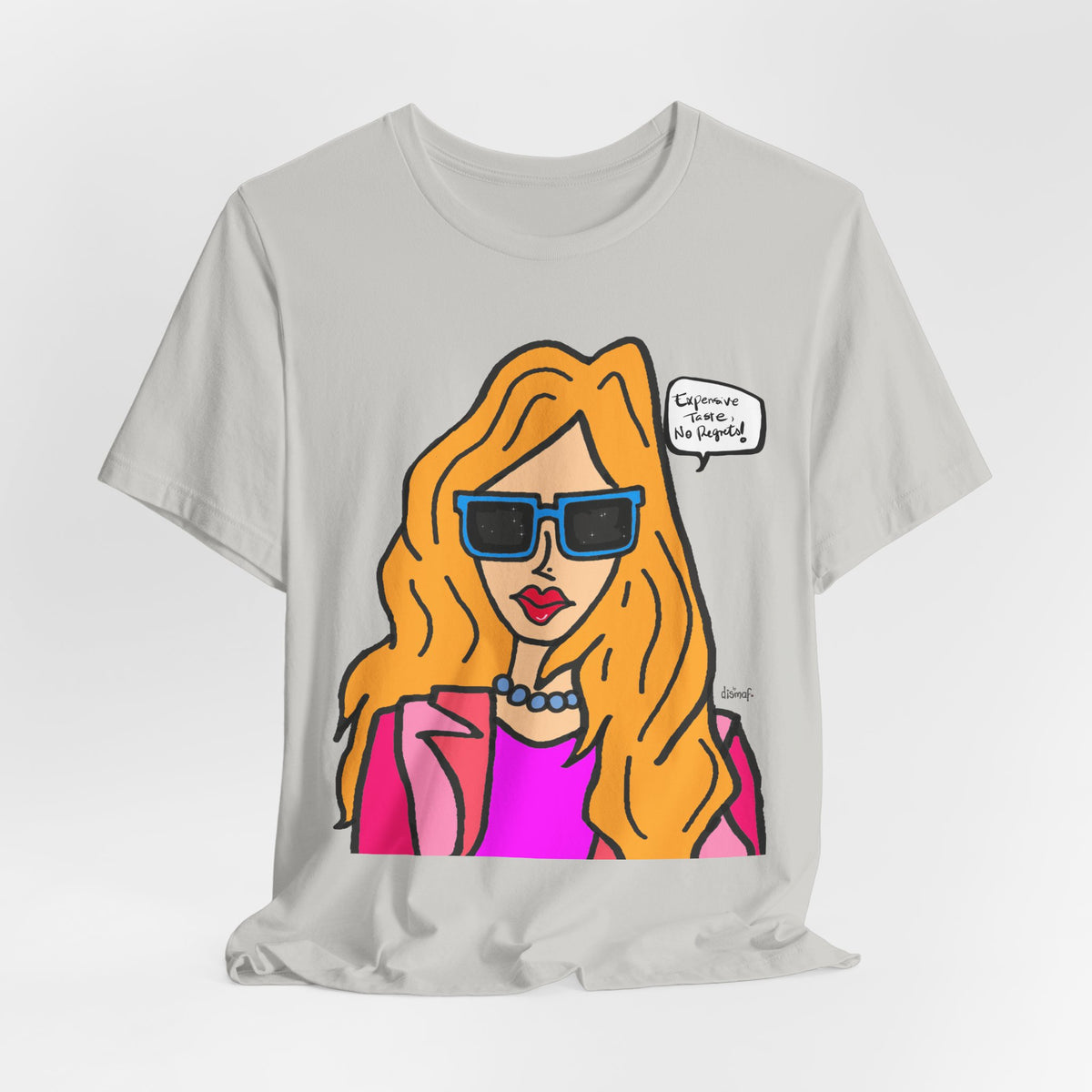 Blonde Woman with Sunglasses T-Shirt | Pop Art Illustration
